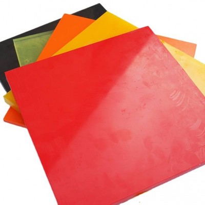 Colored Plastic Sheets Elastomer Polyurethane Sheet Hard Polyurethane Plate